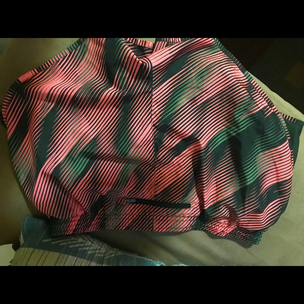 BNWT Nike Running Shorts pink/grey/jade